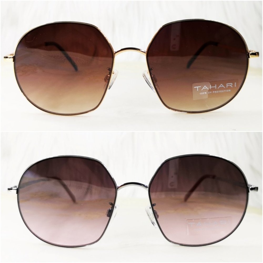 TAHARI Oversize Fashion Retro Sunglasses